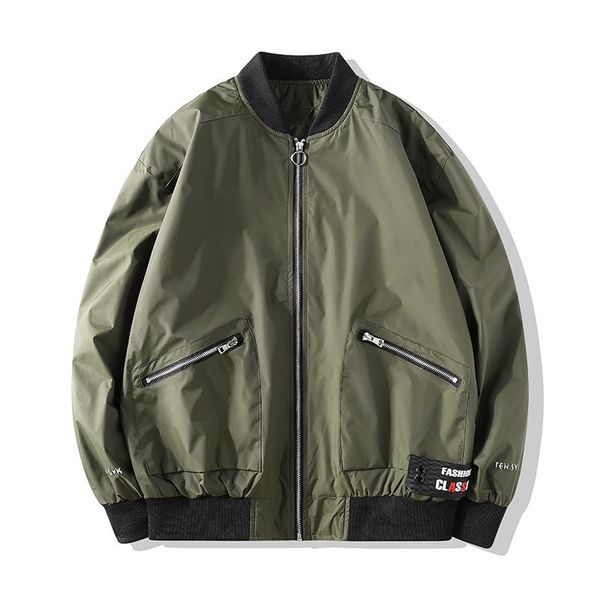 men's jackets 2021 autumn letter printed baseball jacket without hood loose casual tooling plus size men wholesale, Black;brown
men's jackets 2021 autumn letter printed baseball jacket without hood loose casual tooling plus size men wholesale, Black;brown