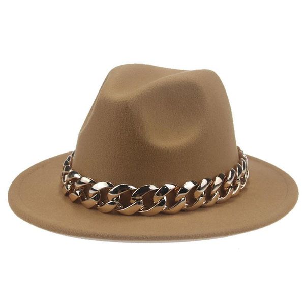 wide brim hats women's hat thick gold chain black beige for men panama cowboy cowgirl street hip hop fedora sombrero hombre, Blue;gray
wide brim hats women's hat thick gold chain black beige for men panama cowboy cowgirl street hip hop fedora sombrero hombre, Blue;gray
