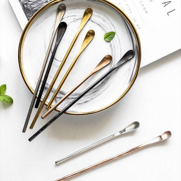 spoons stainless steel square head long handle mixing stirring ice coffee spoon cream dessert tea for picnic kitchen tools 15
spoons stainless steel square head long handle mixing stirring ice coffee spoon cream dessert tea for picnic kitchen tools 15