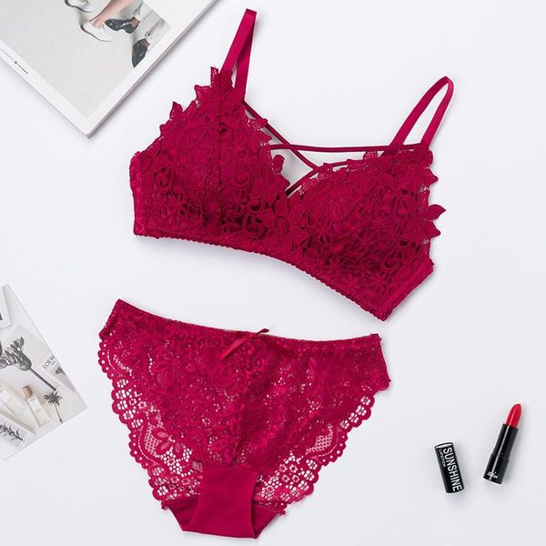 bras sets fashion japanese style lace thin deep v-neck push up underwear -selling bra set sports lingerie briefs, Red;black
bras sets fashion japanese style lace thin deep v-neck push up underwear -selling bra set sports lingerie briefs, Red;black