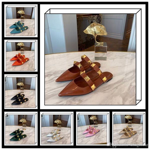 a2 11 colors womens fashion spring and summer new baotou low heel shoes womens half slippers solid color womens sandals original box 35-40, Black
a2 11 colors womens fashion spring and summer new baotou low heel shoes womens half slippers solid color womens sandals original box 35-40, Black