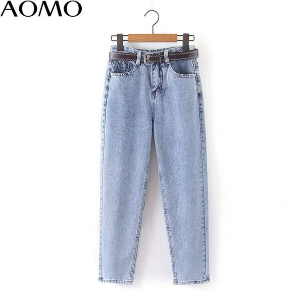 women's jeans aomo 2021 fashion women mom pants with belt long trousers strethy waist pockets zipper female hy41a, Blue
women's jeans aomo 2021 fashion women mom pants with belt long trousers strethy waist pockets zipper female hy41a, Blue