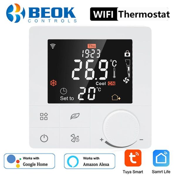 smart home control 110 220v wifi integrated thermostat for tuya floor air conditioner water heating temperature controller alexa
smart home control 110 220v wifi integrated thermostat for tuya floor air conditioner water heating temperature controller alexa