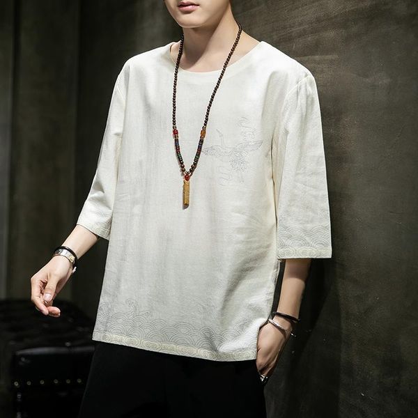 men's casual shirts -5xl plus size men half sleeve crew neck solid loose 2021 summer linen cotton blouse vintage classic male clothes, White;black
men's casual shirts -5xl plus size men half sleeve crew neck solid loose 2021 summer linen cotton blouse vintage classic male clothes, White;black