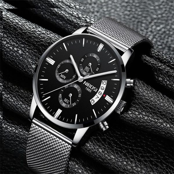 wristwatches nibosi men's watch classic luxury fashion quartz chronograph milan all-steel waterproof clock relogio masculino, Slivery;brown
wristwatches nibosi men's watch classic luxury fashion quartz chronograph milan all-steel waterproof clock relogio masculino, Slivery;brown