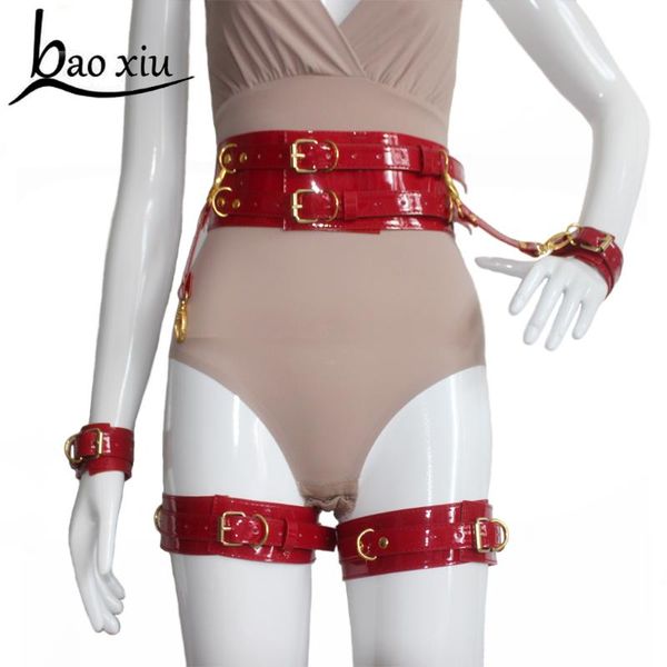 women punk rave rock leather belt for stocking gold buckle harness harajuku gothic leg cage body straps belts suspenders, Black;brown
women punk rave rock leather belt for stocking gold buckle harness harajuku gothic leg cage body straps belts suspenders, Black;brown