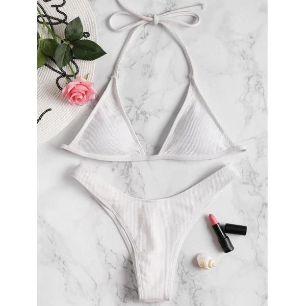 two-piece suits high waist halter bikini women solid push up cut lace swimwear set ladies backless two piece swimsuit biquinis #t2
two-piece suits high waist halter bikini women solid push up cut lace swimwear set ladies backless two piece swimsuit biquinis #t2
