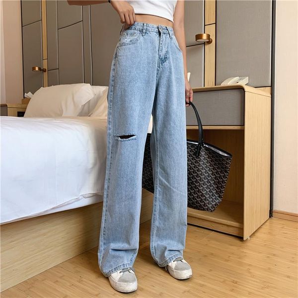 women's jeans large size women 2021 korean version high waist wide-leg straight hole blue denim mopping pants retro trousers
women's jeans large size women 2021 korean version high waist wide-leg straight hole blue denim mopping pants retro trousers