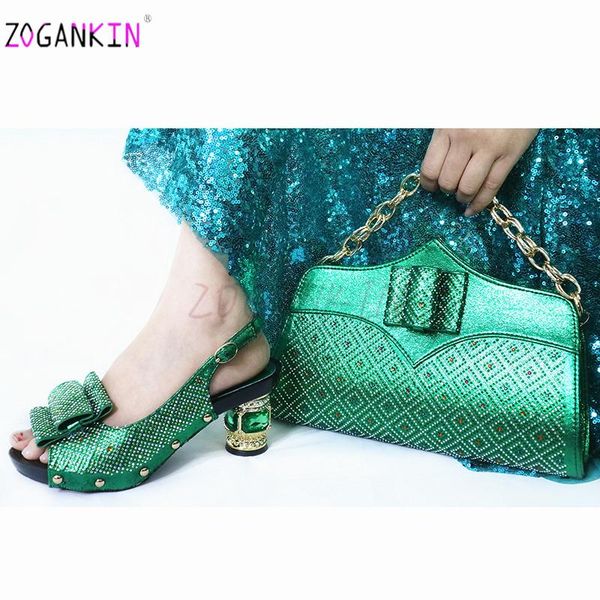 dress shoes italian style and bag in green mature comfortable heels african women to match with shinning crystal, Black
dress shoes italian style and bag in green mature comfortable heels african women to match with shinning crystal, Black