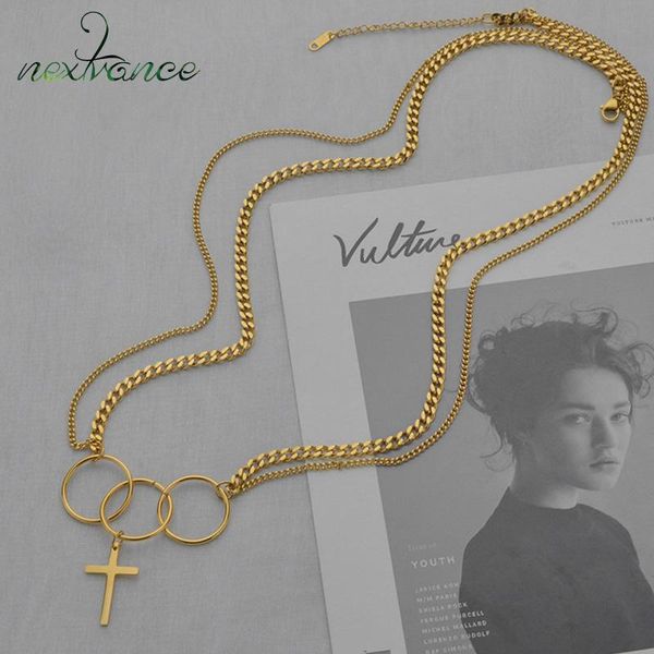 pendant necklaces nextvance stainless steel round o buckle cross necklace double chian for women grilfriend anniversary jewelry gift, Silver
pendant necklaces nextvance stainless steel round o buckle cross necklace double chian for women grilfriend anniversary jewelry gift, Silver