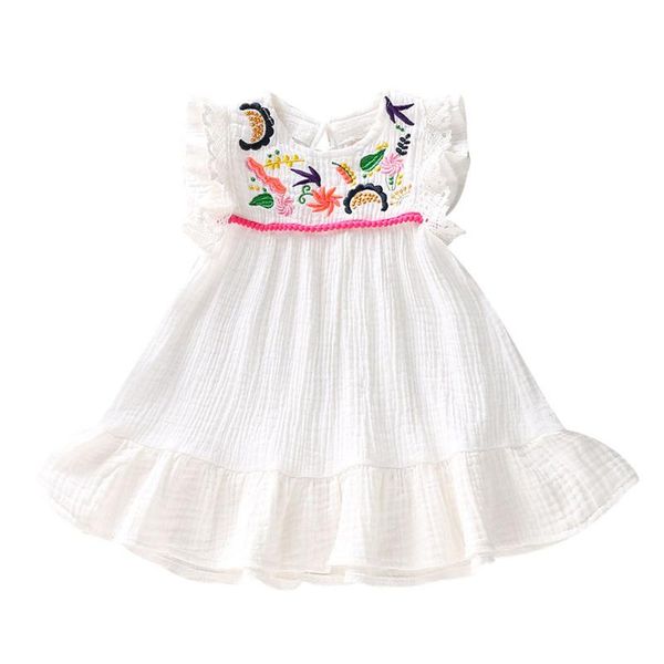 humor bear summer 2021 fashion baby kid girl infant sleeveless embroidery ruffles flower princess dress clothes wholesale girl's dresse, Red;yellow
humor bear summer 2021 fashion baby kid girl infant sleeveless embroidery ruffles flower princess dress clothes wholesale girl's dresse, Red;yellow