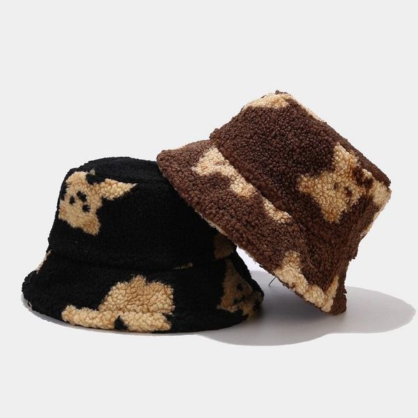 wide brim hats winter cow print plush bucket for women tourism outdoor warm hat soft velvet fisherman cap lady fashion panama present 2021, Blue;gray
wide brim hats winter cow print plush bucket for women tourism outdoor warm hat soft velvet fisherman cap lady fashion panama present 2021, Blue;gray