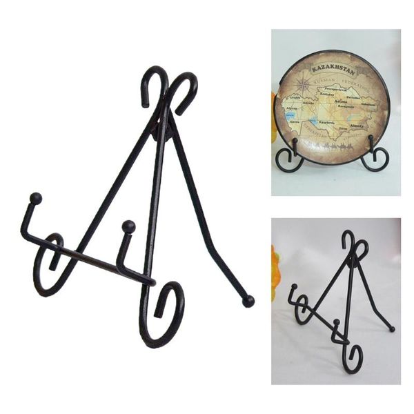 hooks & rails wrought iron art vertical plate shelf dish storage rack european style display stand black easel home decoration
hooks & rails wrought iron art vertical plate shelf dish storage rack european style display stand black easel home decoration