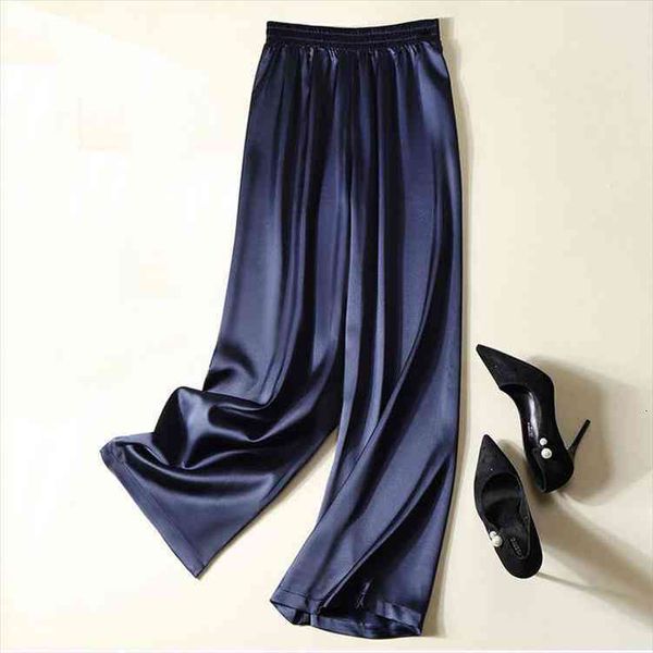 silk satin acetate straight-leg summer womens capri cupra wide-leg full length loose pockets wide leg, Black;white
silk satin acetate straight-leg summer womens capri cupra wide-leg full length loose pockets wide leg, Black;white