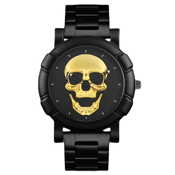 watch fashion men's large dial, personalized three-dimensional creative steel band quartz watch, waterproof trend, dark emissary studen, Slivery;brown
watch fashion men's large dial, personalized three-dimensional creative steel band quartz watch, waterproof trend, dark emissary studen, Slivery;brown