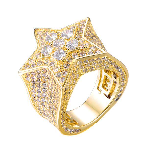 hip hop full cz cubic zircon charm iced out bling tready star copper zircon ring for men women jewelry gold, Silver
hip hop full cz cubic zircon charm iced out bling tready star copper zircon ring for men women jewelry gold, Silver