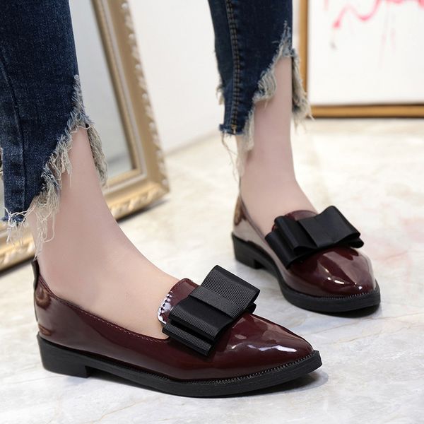 women apartment toe-pointed slide in flat woman moccasins bowtie ballet apartments oxford zapatos mujer 2021 new shoes c237, Black
women apartment toe-pointed slide in flat woman moccasins bowtie ballet apartments oxford zapatos mujer 2021 new shoes c237, Black