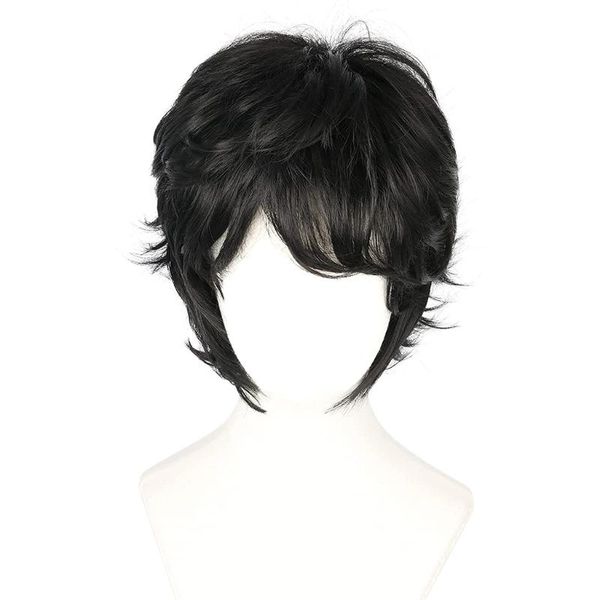 other event & party supplies short black layered anime cosplay wig halloween costume curly for men with adjustable inner cap fits all comfor
other event & party supplies short black layered anime cosplay wig halloween costume curly for men with adjustable inner cap fits all comfor
