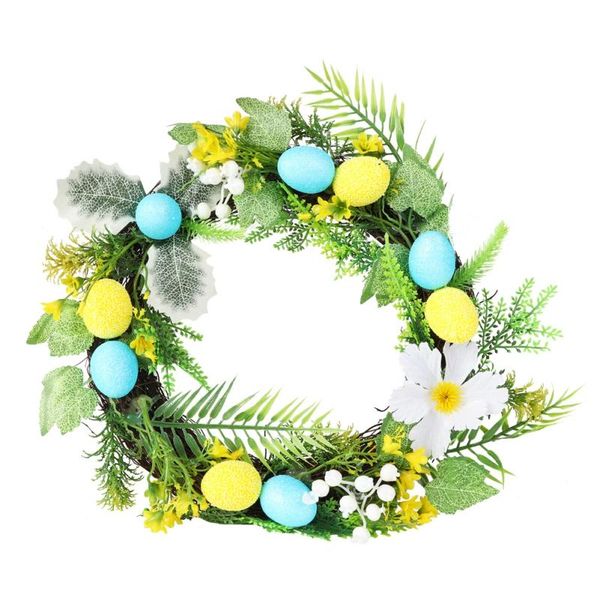 10/12 inch easter wreath with eggs and flowers decorative seasonal wreath spring summer window front door indoor wall decor
10/12 inch easter wreath with eggs and flowers decorative seasonal wreath spring summer window front door indoor wall decor