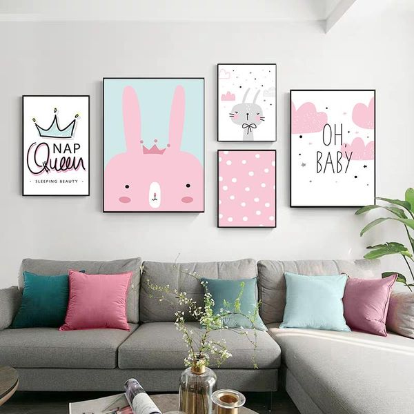 paintings pink baby canvas poster print crown nursery wall art painting modern home decor picture for kids child room decoration
paintings pink baby canvas poster print crown nursery wall art painting modern home decor picture for kids child room decoration