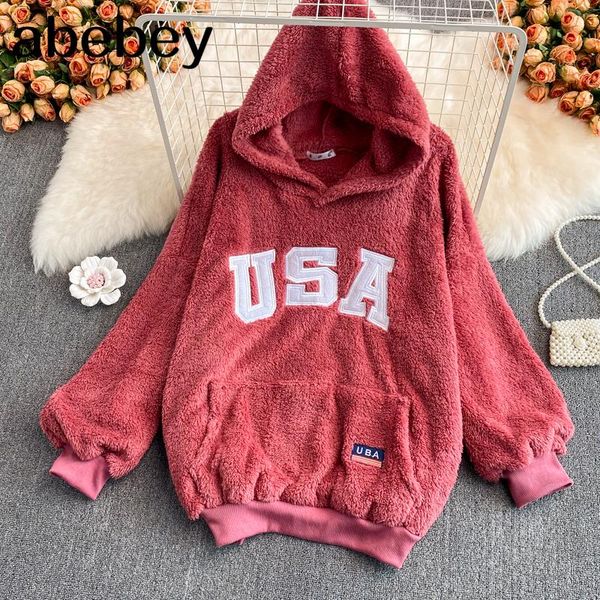 women's hoodies & sweatshirts 2021 autumn winter korean hooded collar long sleeve coat letter embroidery loose casual mid-length cashme, Black
women's hoodies & sweatshirts 2021 autumn winter korean hooded collar long sleeve coat letter embroidery loose casual mid-length cashme, Black