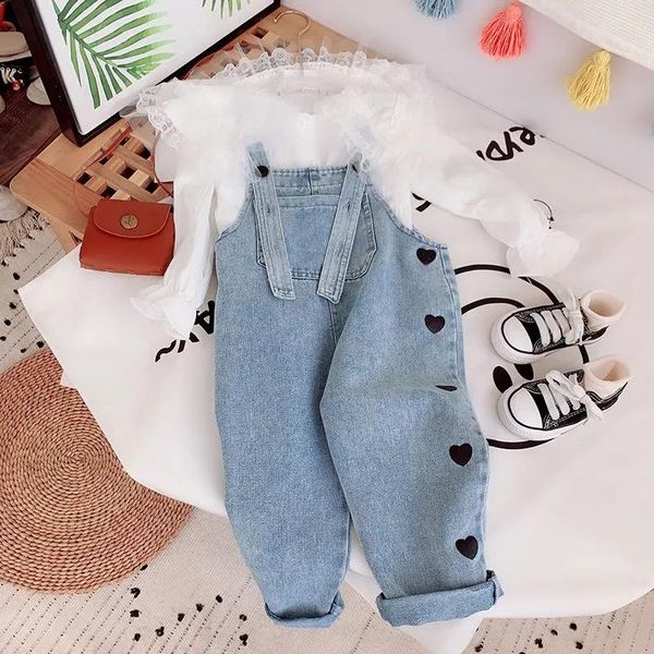 jeans heart pattern denim overalls casual loose spring autumn children jumpsuits kids clothing girls fashion bodysuit simple, Blue
jeans heart pattern denim overalls casual loose spring autumn children jumpsuits kids clothing girls fashion bodysuit simple, Blue