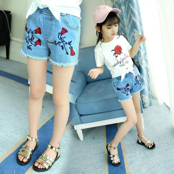 shorts 2021 summer style kids girls jeans little big denim flower for girl children pants, Black
shorts 2021 summer style kids girls jeans little big denim flower for girl children pants, Black