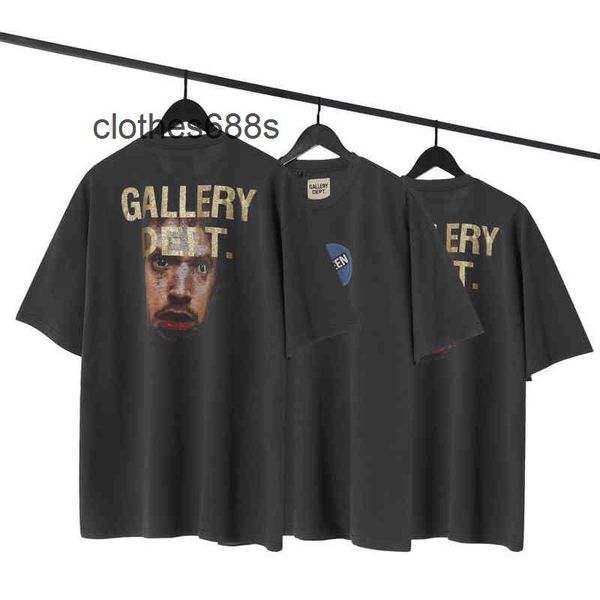 designer men's sweaters gallerydept t shirt european and american style high street retro washing water used fog antique portrait print, White;black
designer men's sweaters gallerydept t shirt european and american style high street retro washing water used fog antique portrait print, White;black