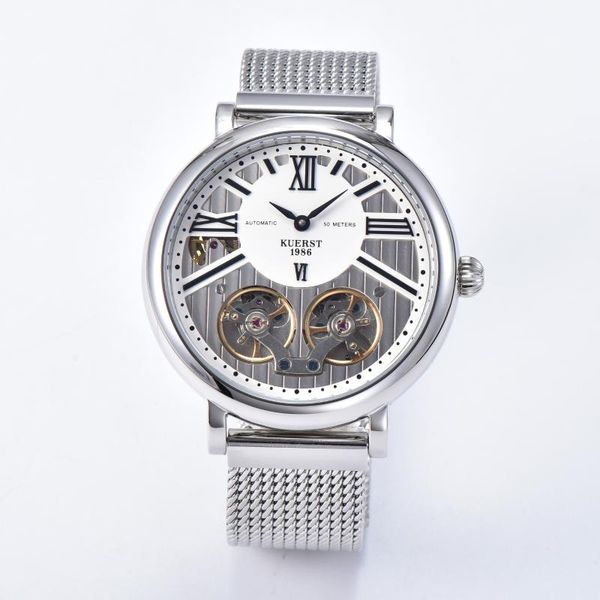 wristwatches 2021 mechanical fashion kr8005 men watch stainless steel waterproof sports chronograph quartzrelogio masculino, Slivery;brown
wristwatches 2021 mechanical fashion kr8005 men watch stainless steel waterproof sports chronograph quartzrelogio masculino, Slivery;brown