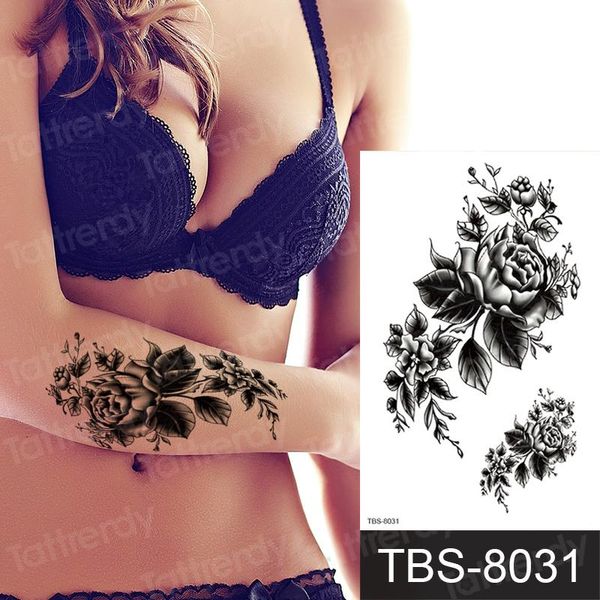temporary tattoos tattoo flower stickers for women girls wrist black henna rose flowers lotus peony body fake tatoo sleeve
temporary tattoos tattoo flower stickers for women girls wrist black henna rose flowers lotus peony body fake tatoo sleeve