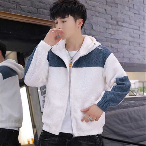 men's jackets autumn winter sweater casual stitching hooded long-sleeved fleece jacket coat cardigan outwear coats, Black;brown
men's jackets autumn winter sweater casual stitching hooded long-sleeved fleece jacket coat cardigan outwear coats, Black;brown