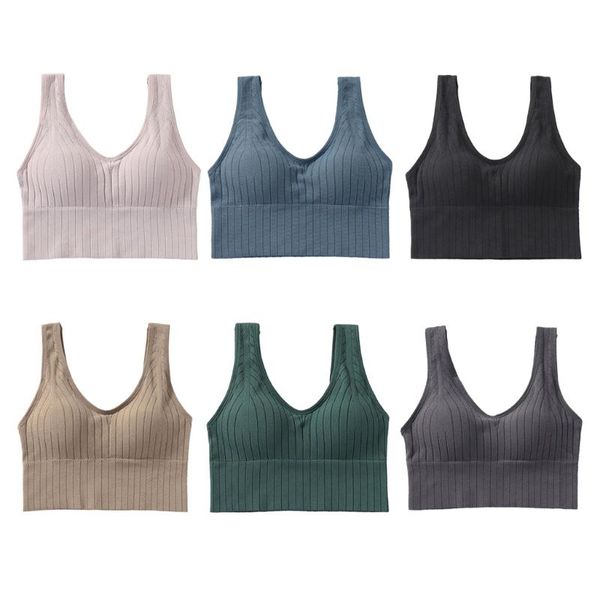 bras summer girls tank crop seamless u-shaped back tube female sports underwear bra bralette brassiere, Red;black
bras summer girls tank crop seamless u-shaped back tube female sports underwear bra bralette brassiere, Red;black