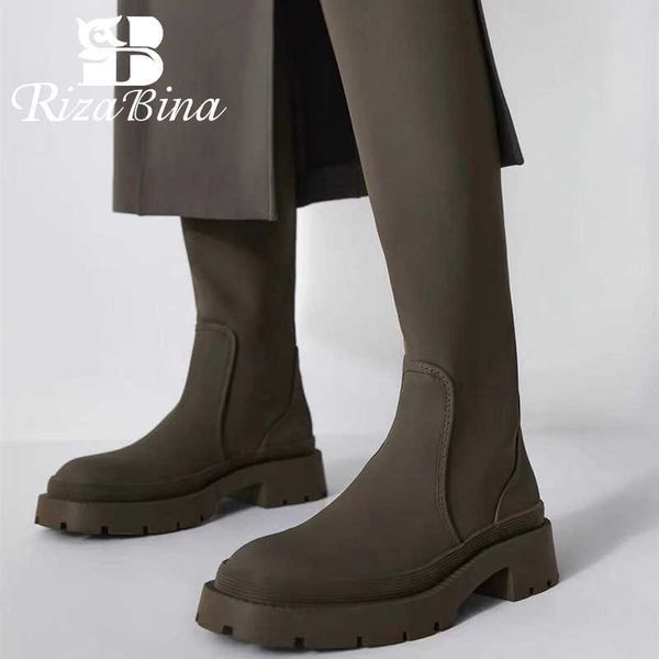 rizabina size 35-40 women knee boots fashion platform casual winter shoes for women high heels daily lady long boot footwear 210911, Black
rizabina size 35-40 women knee boots fashion platform casual winter shoes for women high heels daily lady long boot footwear 210911, Black