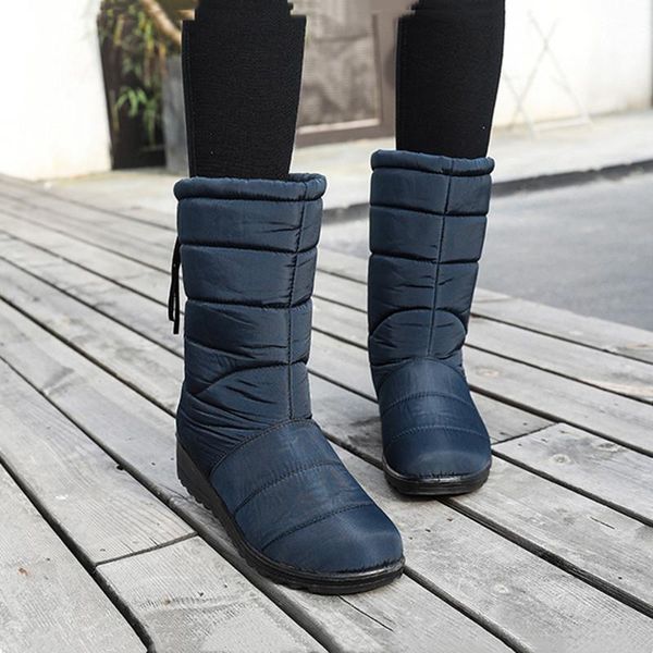 boots winter ankle furry plush waterproof shoes for women solid color non-slip warm mid-calf snow female botas mujer, Black
boots winter ankle furry plush waterproof shoes for women solid color non-slip warm mid-calf snow female botas mujer, Black