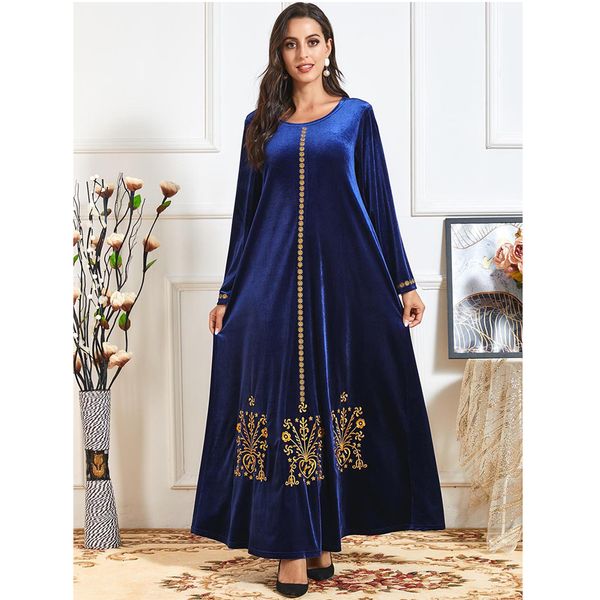 sleeve women velvet embroidery abaya muslim long dress arab jilbab turkish plus size maxi robe kaftan clothing islamic yjqg, Black;gray
sleeve women velvet embroidery abaya muslim long dress arab jilbab turkish plus size maxi robe kaftan clothing islamic yjqg, Black;gray