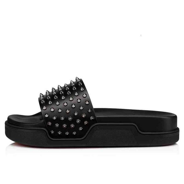 luxey summer men's slides with spikes summer man red soles sandals pool fun flats slip on slippers flip flops slippery, Black
luxey summer men's slides with spikes summer man red soles sandals pool fun flats slip on slippers flip flops slippery, Black