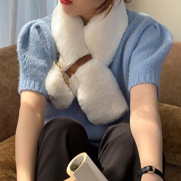 scarves fashion fur neck warm scarf 2021 winter thick solid kids women collar luxury pashmina female stoles hijab, Blue;gray
scarves fashion fur neck warm scarf 2021 winter thick solid kids women collar luxury pashmina female stoles hijab, Blue;gray