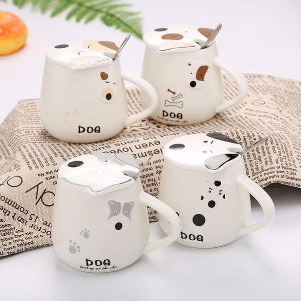 mugs cute cartoon coffee cups dog mug with lid and spoon ceramic milk office breakfast cup drop
mugs cute cartoon coffee cups dog mug with lid and spoon ceramic milk office breakfast cup drop