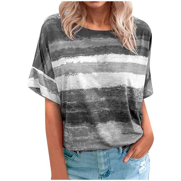 women's t-shirt tie dye gradient women print t shirt 2021 summer o-neck loose casual streetewear ladies oversized tee plus size 5xl, White
women's t-shirt tie dye gradient women print t shirt 2021 summer o-neck loose casual streetewear ladies oversized tee plus size 5xl, White