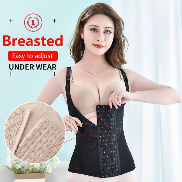 women's shapers women waist trainer shapewear tummy control cincher slim body shaper workout girdle underbust corset large size xxl 3x, Black;white
women's shapers women waist trainer shapewear tummy control cincher slim body shaper workout girdle underbust corset large size xxl 3x, Black;white