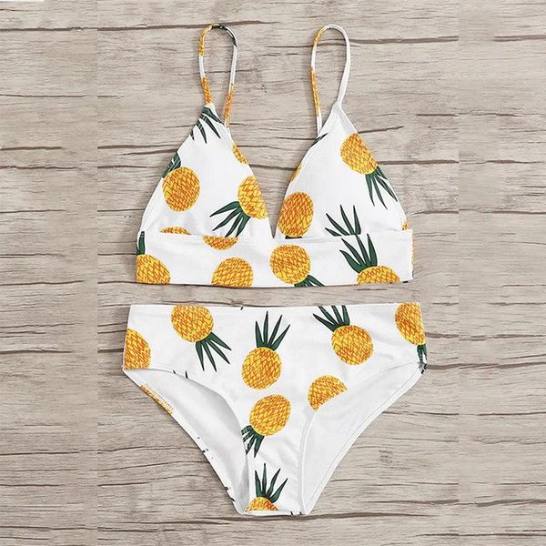 new pineapple print high waist bikinis women beach summer halter two pieces swimsuits push up biquini bikinis bathing suit
new pineapple print high waist bikinis women beach summer halter two pieces swimsuits push up biquini bikinis bathing suit