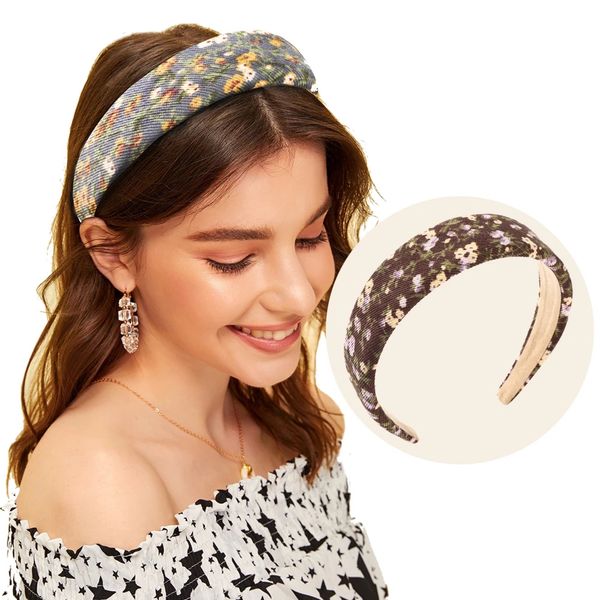 corduroy printed hair hoop farmhouse style small floral headbands refreshing headband autumn ladies decorative hair accessories, Silver
corduroy printed hair hoop farmhouse style small floral headbands refreshing headband autumn ladies decorative hair accessories, Silver