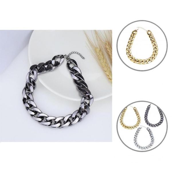 chains smooth simple exaggerated thick chain women necklace fashion jewelry, Silver
chains smooth simple exaggerated thick chain women necklace fashion jewelry, Silver