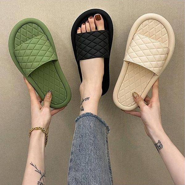 slippers 2021 sandals women summer thick bottom indoor home ladies bathroom non-slip soft tide to wear cool for female, Black
slippers 2021 sandals women summer thick bottom indoor home ladies bathroom non-slip soft tide to wear cool for female, Black