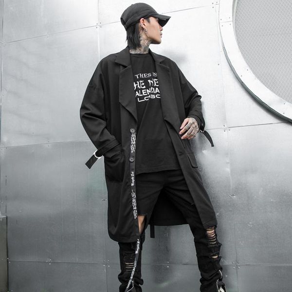 men's trench coats hip hop mens woolen coat loose black punk stylish winter, Tan;black
men's trench coats hip hop mens woolen coat loose black punk stylish winter, Tan;black