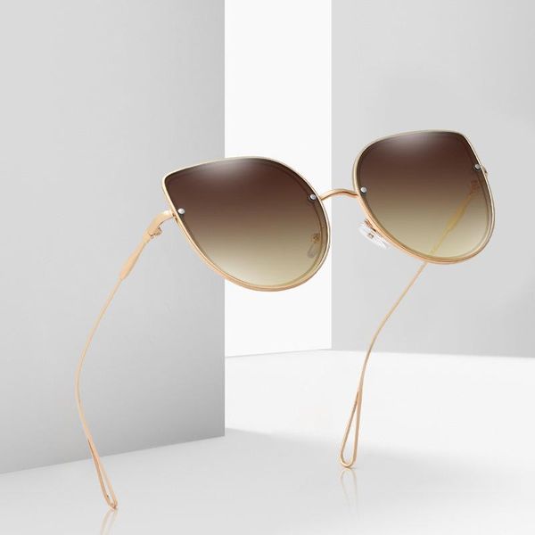 sunglasses 2021 fashion stainless steel frame european and american sunshade glasses uv400, White;black
sunglasses 2021 fashion stainless steel frame european and american sunshade glasses uv400, White;black