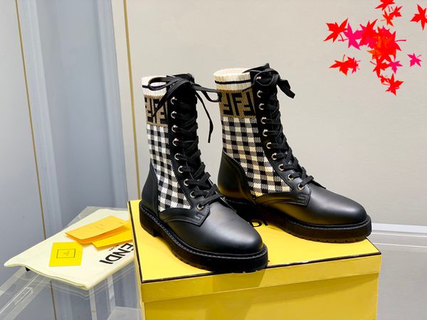 2022 winter women dress boots high heels design leather boot knitted sock-like flats biker luxury designer shoes tall ankle booties with log, Black
2022 winter women dress boots high heels design leather boot knitted sock-like flats biker luxury designer shoes tall ankle booties with log, Black