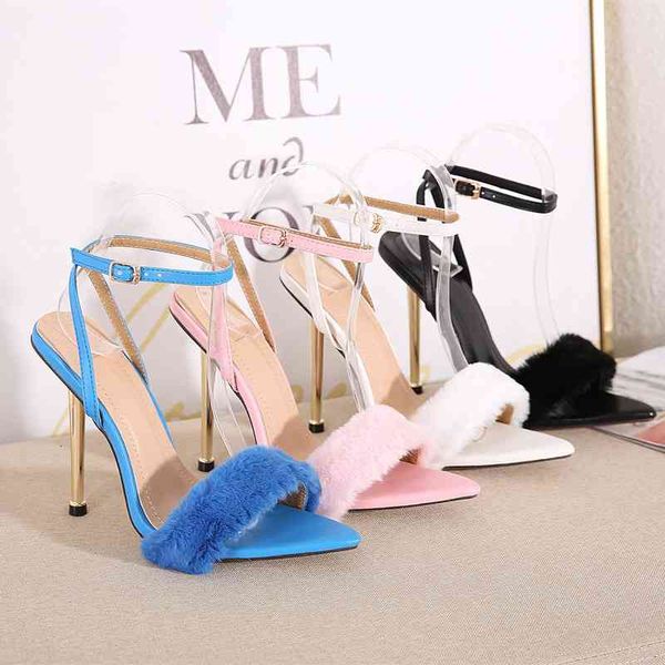 sandals 2021 star style women fashion metal thin high heels summer office lady shoes ankle strap buckle gladiator fwad, Black
sandals 2021 star style women fashion metal thin high heels summer office lady shoes ankle strap buckle gladiator fwad, Black