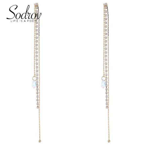 stud 2021 trend jewelry korean fashion summer fall chain earrings for women long clip on without ear hole gift girl, Golden;silver
stud 2021 trend jewelry korean fashion summer fall chain earrings for women long clip on without ear hole gift girl, Golden;silver