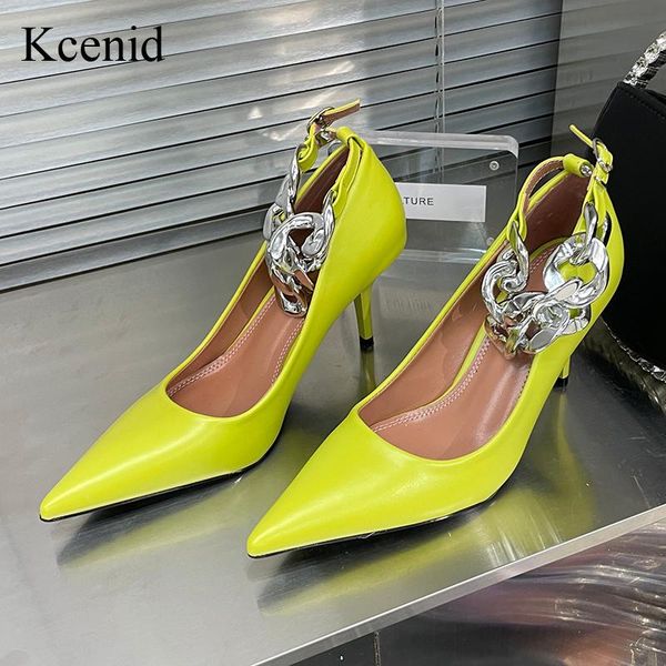 dress shoes kcenid spring women pumps fashion metal chain ladies pointed toe thin high heels yellow purple, Black
dress shoes kcenid spring women pumps fashion metal chain ladies pointed toe thin high heels yellow purple, Black